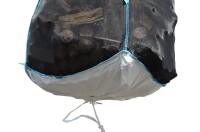 Woodbag Big Bag 100x100x130 cm mit Sternboden mit...