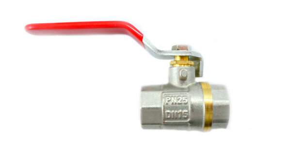 Messing Kugelhahn I/I 1/4"