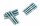 100 Stk Stockschraube M8 / M10 verzinkt mit TORX Antrieb