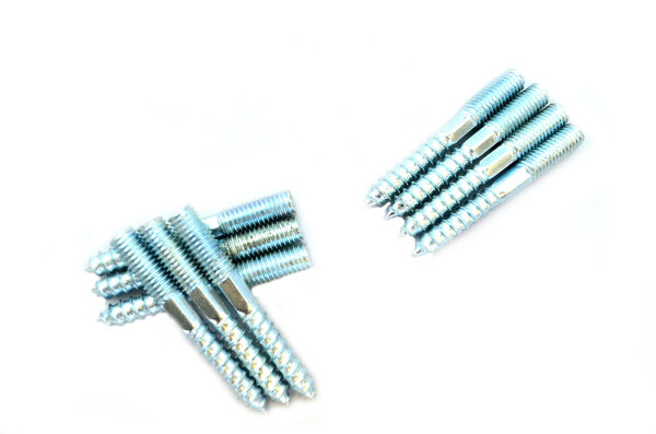 100 Stk Stockschraube M 8 x 60 verz.