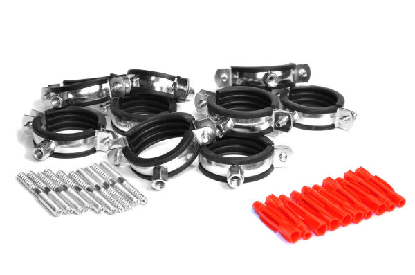 Rohrschellen-Sets 2-teilig 15-19 mm