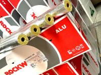 Rockwool RS800 Rohrschalen alukaschiert aus Steinwolle...