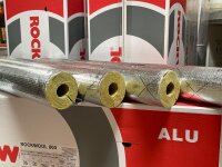 Rockwool RS800 Rohrschalen alukaschiert aus Steinwolle voller Karton