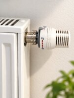 Thermostatkopf M 30x1,5 Creme-weiß