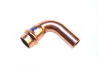 Kupfer Pressfitting Bogen 90° I/A