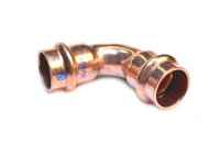 Kupfer Pressfitting Bogen 90° I/I 22 mm