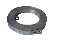 Lochband verzinkt 17 mm breit 10 m/Rolle