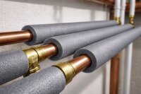 PE Rohrisolierung (2 m auf 2 x 1 m geschnitten )