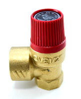 Sicherheitsventile für Heizung rot SVH 1/2"