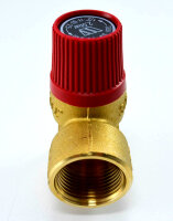 Sicherheitsventile für Heizung rot SVH 1/2"