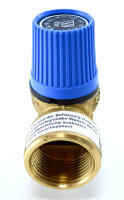 Sicherheitsventil für Wasser blau SVW 1/2"