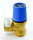 Sicherheitsventil für Wasser blau SVW 1/2"