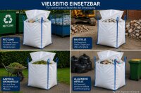 Big Bag 90 x 90 x 110 cm mit Schürze