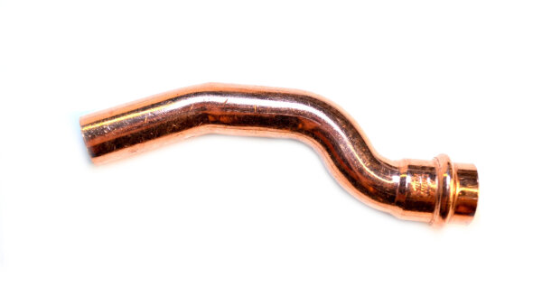 Kupfer Pressfitting Überspringbogen I/A 18mm