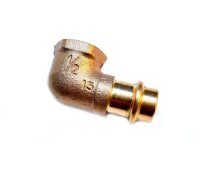 Rotguß Pressfitting Winkel mit Innengewinde 15 x...