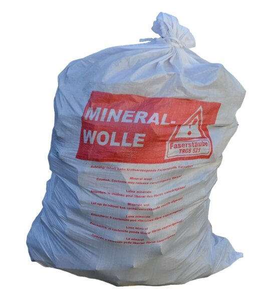 KMF Sack Mineralwolle 140 x 220 cm weiß