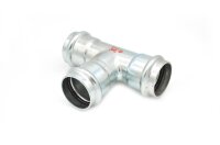 C-Stahl Pressfitting T-Stück 42 mm