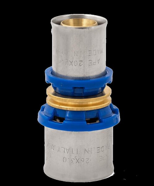 BV Press Kupplung reduziert blauer Ring