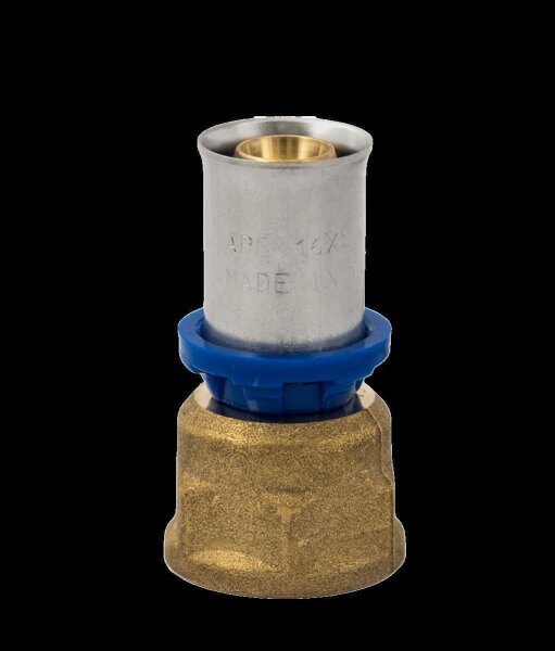 BV Press Übergangsmuffe IG  blauer Ring